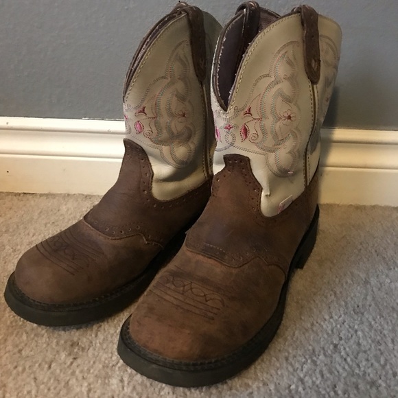 Justin Boots Shoes - Justin cow boy boots